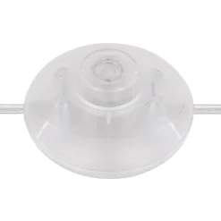 Riha gulvlampe, højde 155 cm, sort/røgfarvet, 6 lyskilder.