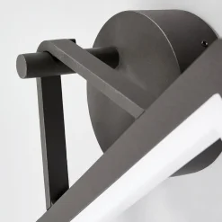 Ringformet udendørs LED-væglampe Mirco