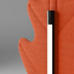 Rotaliana Eden Oak LED-gulvlampe, rustfarvet