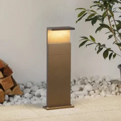 Ruka LED-stibelysning med træelement, 60 cm