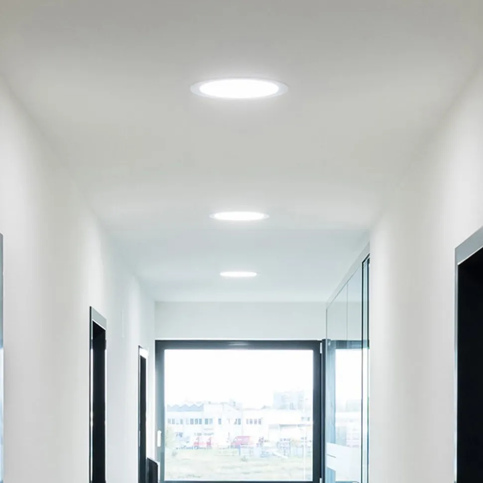 RZB HB 801 LED indbygget downlight IP54 Ø14,5 cm 13 W