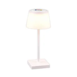 Sanchez LED-bordlampe, RGBW og dæmper, hvid