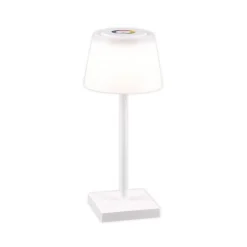 Sanchez LED-bordlampe, RGBW og dæmper, hvid