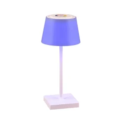 Sanchez LED-bordlampe, RGBW og dæmper, hvid