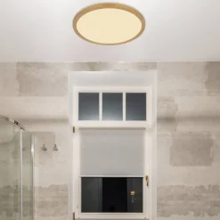 Sapana LED-loftlampe, Ø 29,5 messing