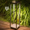 Saura solcelle LED-sokkelampe med bevægelsesdetektor
