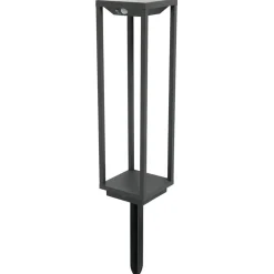 Saura solcelle LED-sokkelampe med bevægelsesdetektor