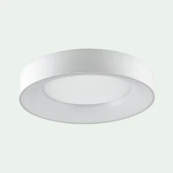 Sauro LED-loftslampe, Ø 40 cm, hvid