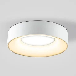 Sauro LED-loftslampe, Ø 30 cm, hvid