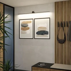 Sava Væglampe IP44 850lm 13,5W Matt Black - Paulmann