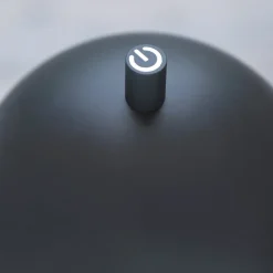 SCHÖNER WOHNEN LED-akku-gulvlampe Bellies, sort, IP54