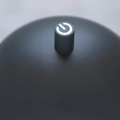 SCHÖNER WOHNEN LED-batteridrevet bordlampe Bellies, sort, IP54