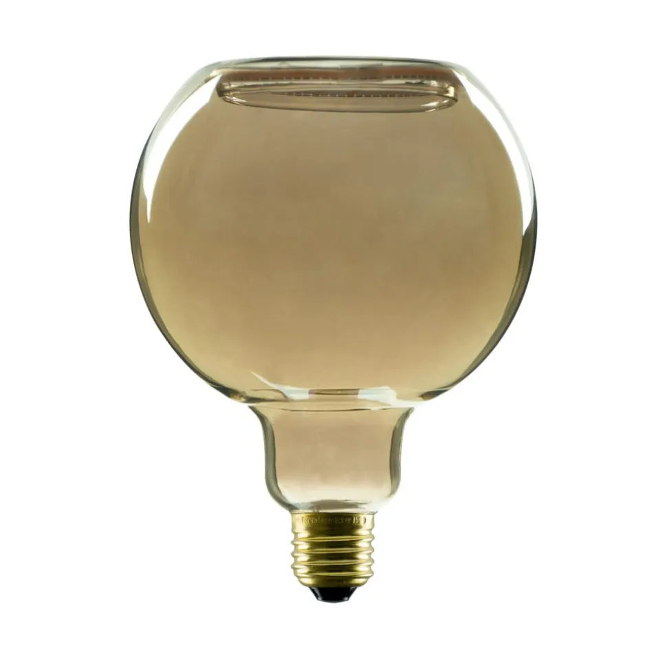 SEGULA floating globe G125 E27 6 W grå glas åben