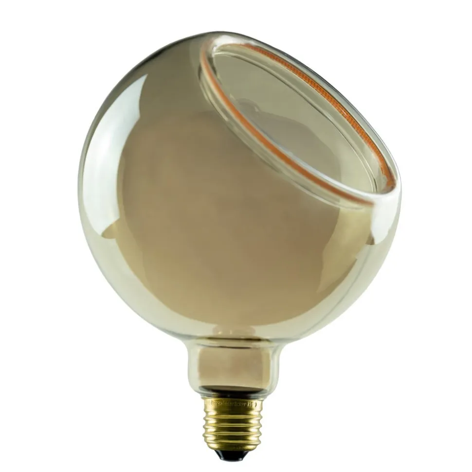 SEGULA Floating LED-globe G150 E27 6 W smokey 45°