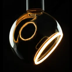 SEGULA Floating LED-globe G150 E27 6 W smokey 45°