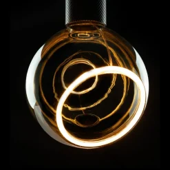 SEGULA Floating LED-globe G150 E27 6 W smokey 45°