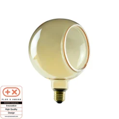 SEGULA Floating LED-globe G150 E27 4,5 W guld 90°