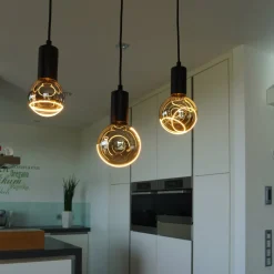 Segula Illusion G125 Crescent vinklet E27 6W smoke