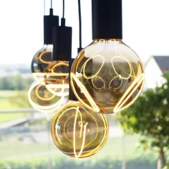 Segula Illusion G125 2Crescent E27 8W dæmpbar røg