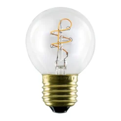 SEGULA LED Elegant Line E27 3W Golfbold 2.200 K Filament dæmpbar