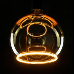 Segula LED svævende kugle G150 E27 4W 922 guld dæmpbar