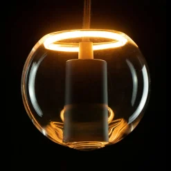 SEGULA LED-Floating-globe 125 E27 4,5W klar inside