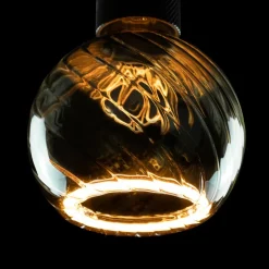 SEGULA LED-floating-globe G125 E27 6 W twist røg