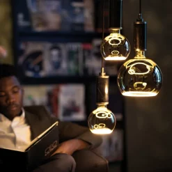 SEGULA LED-floating-globepære G200 E27 5 W klar