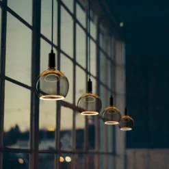 SEGULA LED-floating-globepære G200 E27 5 W klar