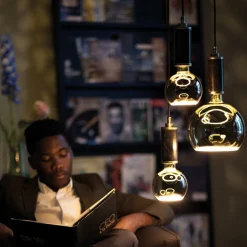 SEGULA LED-Floating-globepære G150 E27 4,5 W klar