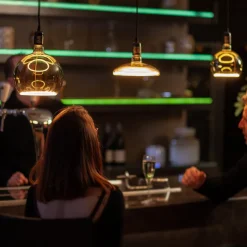 SEGULA LED-floating-globepære G200 E27 6 W smoke