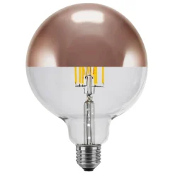 SEGULA LED-Globe E27 6,5 W 927 hovedspejl kobber