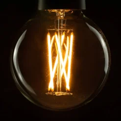 SEGULA LED-globe E27 5 W G95 2.200 K dæmpes klar