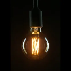 Segula LED-globepære E27 G95 5W 2.200K guld dæmpbar