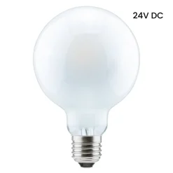 Segula LED-globepære 24V DC E27 3W 927 mat dæmpbar
