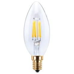 Segula LED-kertepære 24V DC E14 3W 922 Filament dæmpbar