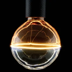 Segula LED-kugle Illusion, E27 G125 blå/gul 5W 1.900K dæmpbar