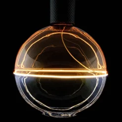 Segula LED-kugle Illusion, E27 G190 blå/gul 6W 1.900K dæmpbar