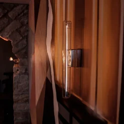 Segula Xtra Line væglampe S14d messing