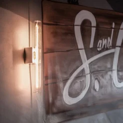 Segula Xtra Line væglampe S14d messing