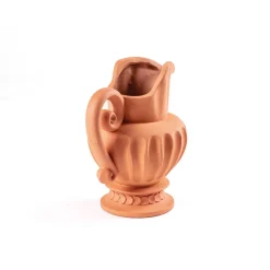 SELETTI Magna Graecia Caraffa-vase, højde 33 cm, terracotta