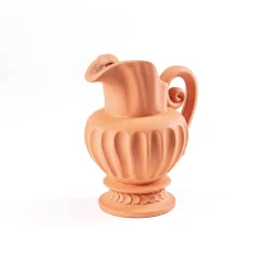 SELETTI Magna Graecia Caraffa-vase, højde 33 cm, terracotta