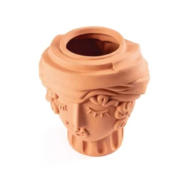 SELETTI Magna Graecia Women-vase, højde 33 cm, terracotta