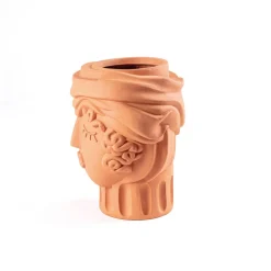 SELETTI Magna Graecia Women-vase, højde 33 cm, terracotta