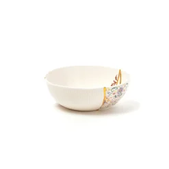 SELETTI salatskål Kintsugi 1, farverig, 300 ml, porcelæn