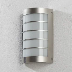 Sensor-LED-lampe Aqua Marco med gitter i stål