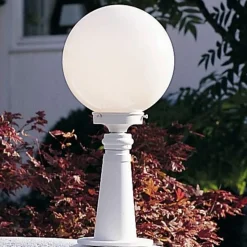 Sirlig sokkellampe Arcturus, i hvid