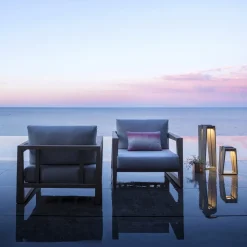 Skaal LED solcelle-lanterne med sensor, 65 cm