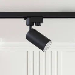 Skinnebelysning Skinne GU10 1-faset system sort