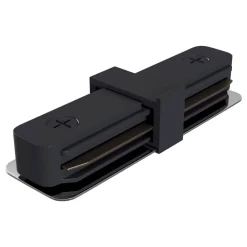 Skinneforbindelse, stiv 1-fase skinne, sort